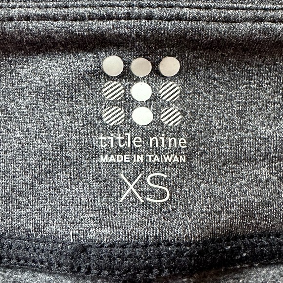 Title Nine Pants Womens Extra Small Gray Pullon Yoga Straight Leg Stretch Pocket - Picture 8 of 14